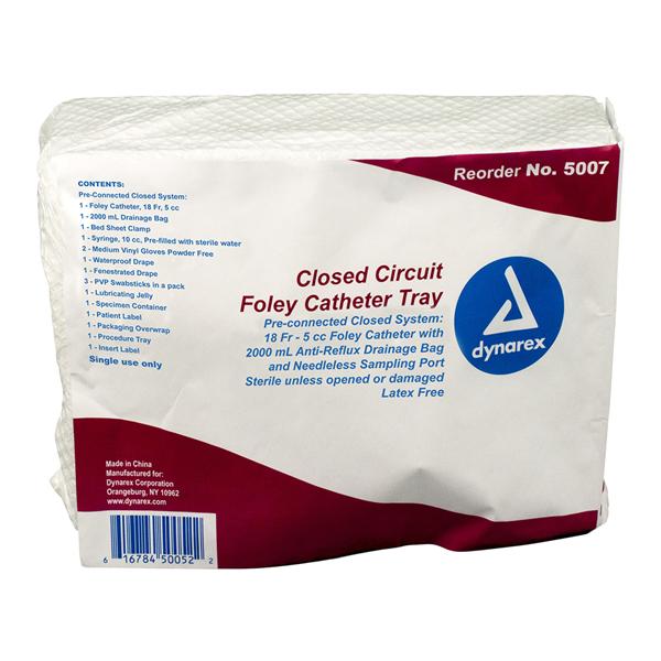 Foley Catheter insertion tray 18Fr