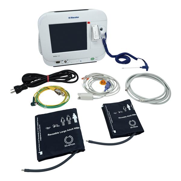 RVS 100 Vital Signs Monitor Touchscreen Lithium Battery Ea