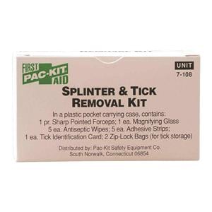 First Aid Kit Tick Removal 16 pcs Ea