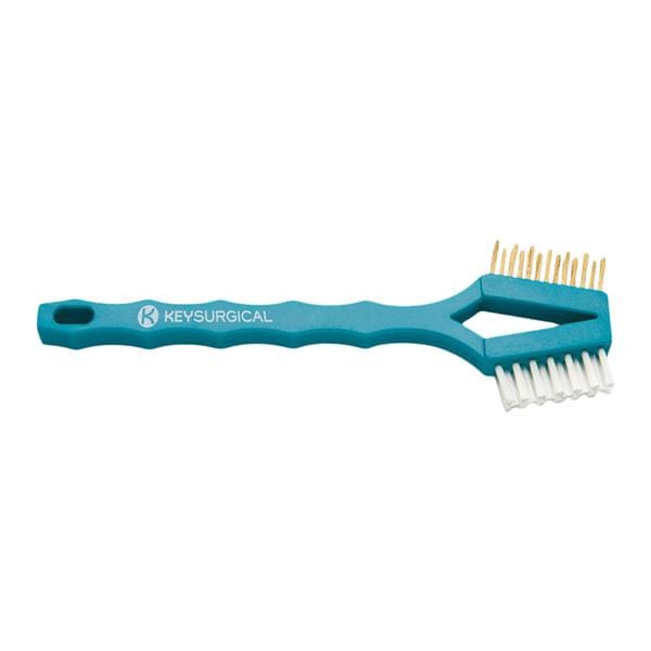 Cleaning Brush Toothbrush Style 7" Nylon/Brass 50/Pk