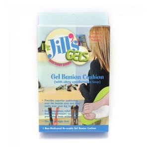 Bunion Cushion Gel Extra Thickness 1/4" Thick Washable Ea