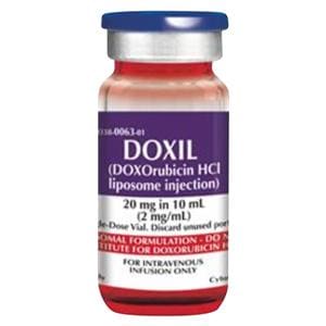 Doxil 2mg/mL 10ml/Vl