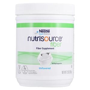 NutriSource Supplement Powder Fiber Unflavored 7.2oz Canister 4/Ca