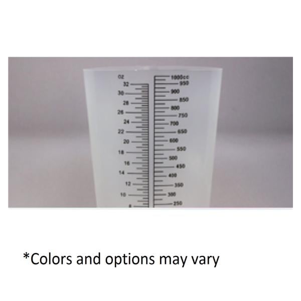 Container Beaker Polypropylene Colorless 1000mL 200/Ca