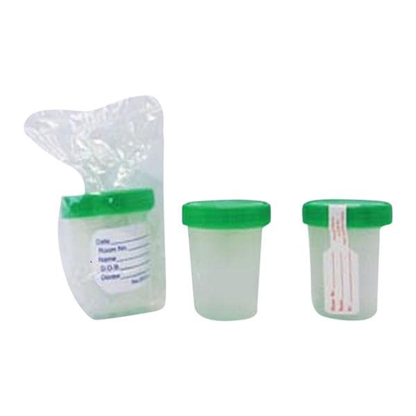 Pneu-Tube MAX Specimen Container 120mL Plastic Sterile Inner Surface 300/Ca