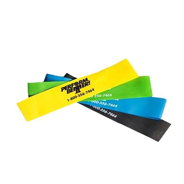 Mini Band XL Resistance Band 12x2" Yellow/Green/Blue/Black