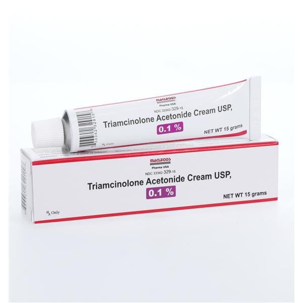 Triamcinolone Acetonide Topical Cream 0.1% Tube 15gm Each