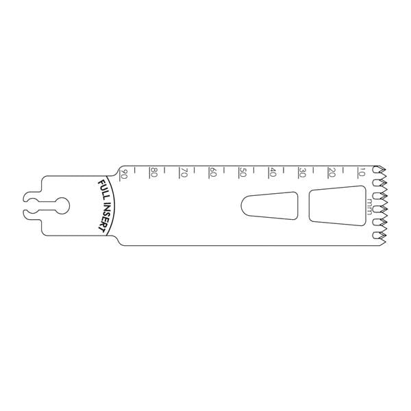 Blade Bone Saw 90x25mm Sagittal/Occipital Large Ea