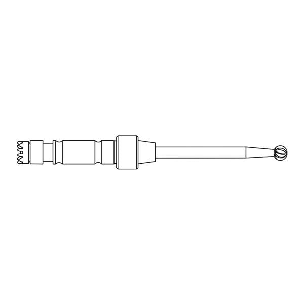 Micro Bur Standard 3.0mm Round Ea