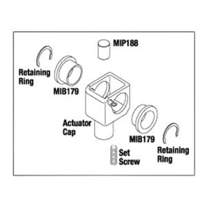 Actuator Cap Kit