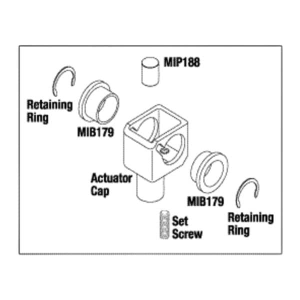 Actuator Cap Kit