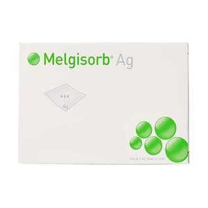 Melgisorb Ag Calcium Alginate/Silver Wound Dressing 6"x6" Sterile Sq NAdh Wt