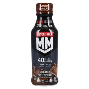 Muscle Milk Protein Drink Knockout Chocolate Bottle 12/Ca