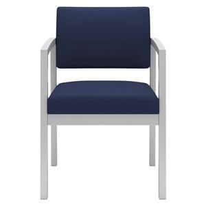 Lenox Guest Chair Powder Coated Steel With Back Quarry/Seat Cork Ea