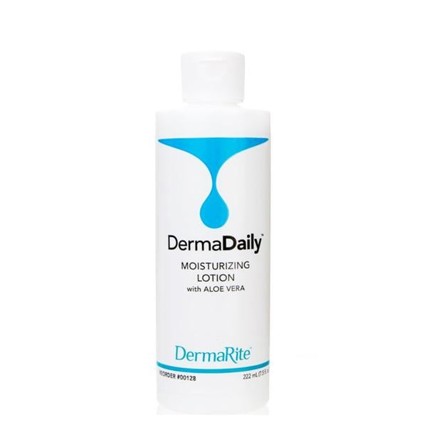 DermaDaily Moisturizing Lotion Aloe Vera 7.5oz White Aloe Fresh 48/Ca