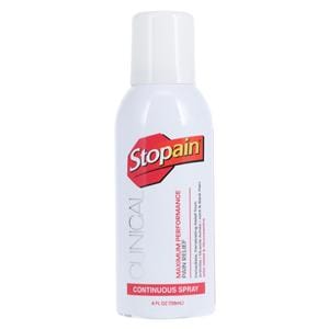 Stopain Clinical Adlt/Chld Anlgsc Cont Spry 0.1 Maximum Strength 4oz Can Ea