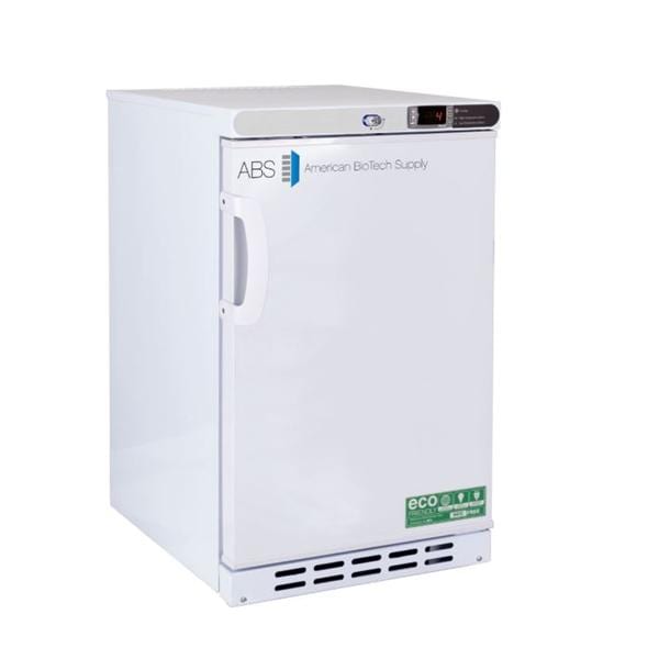 Laboratory Refrigerator 2.5 Cu Ft Solid Door 2 to 8°C Ea