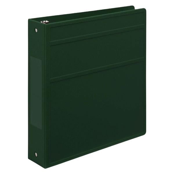 Binder 2-Inch Heavy Duty 3-Ring F/Medical Charting Side Opening Hunter Green Ea