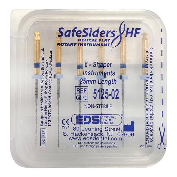 Safesider HF Shaping Rotary Instrument 25 mm Size #30 0.02 6/Pk