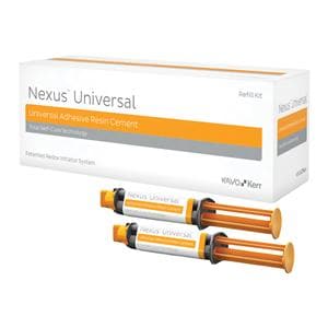 Nexus Universal Resin Automix Cement White Opaque 10 Gm Refill Kit 2/Pk