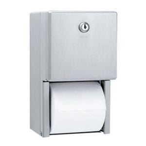 Classic Series Toilet Tissue Dispenser Silver Ea