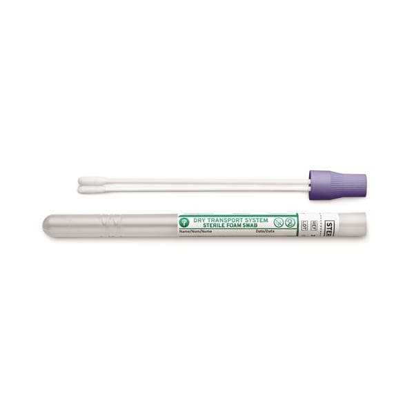 Foam Swab Polystyrene Handle Standard 6" Sterile Double 1000/Ca