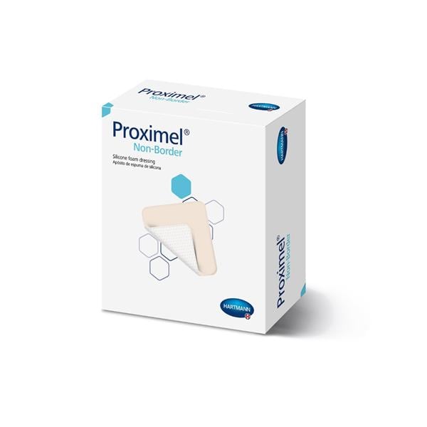 Proximel Silicone/Foam Wound Dressing 6x6" 3 Layer Sterile Square