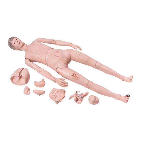 Full Body Scenario-Based Training Patient Care Adult Male/Female Manikin Ea