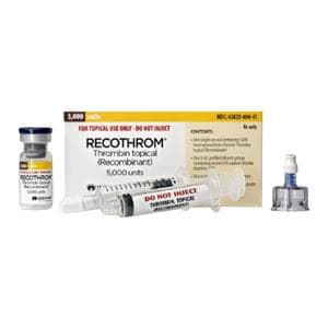 Recothrom Topical Solution 5,000U Vial 1/Bx