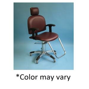 Mammography Chair Teal 5-2" Dual Wheel Locking Casters w/o Headrest Ea