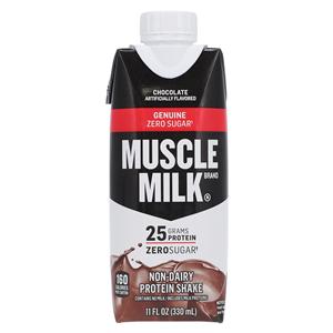 Muscle Milk Protein Shake Genuine RTD Chocolate 11oz Carton 12/Ca