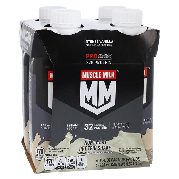 Muscle Milk Pro Series Protein Shake RTD Vanilla 11oz Carton 12/Ca