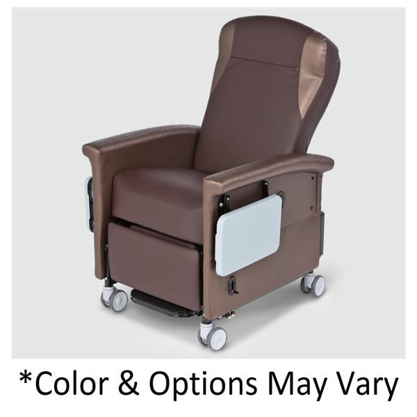 67 Series Ascent II Transporter Recliner Powder-Coated Steel Frame 300lb Pwr Ea