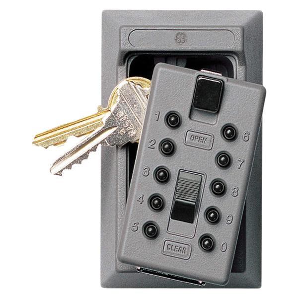 Lock Box Push Button StorAKey/5 Key Capacity/Surface Mount Ea