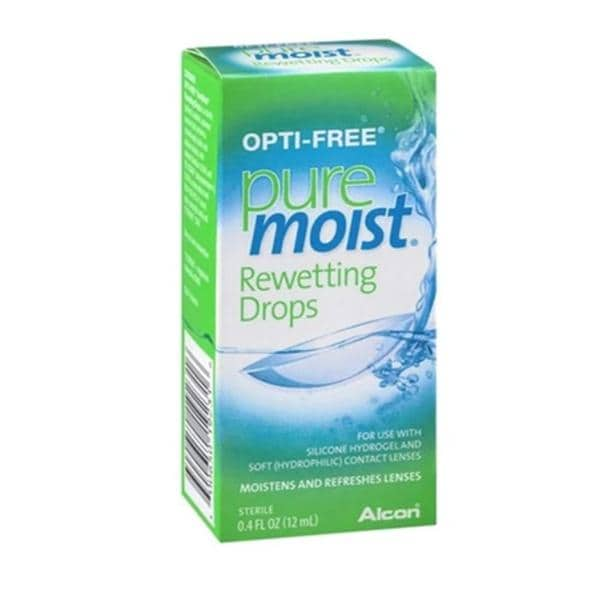 Opti-Free Puremoist Contact Lens Drops Disposable 12mL/Bt