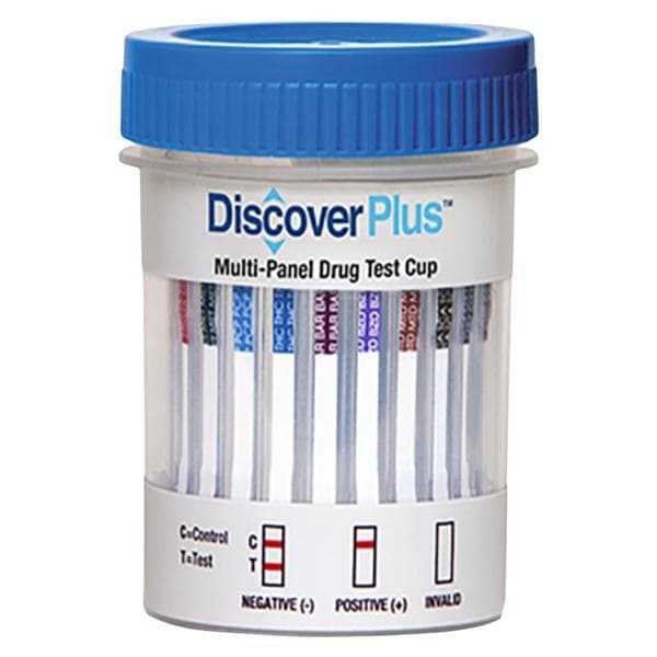 Discover Plus Drug Screen Cup CLIA Waived 25/Ca