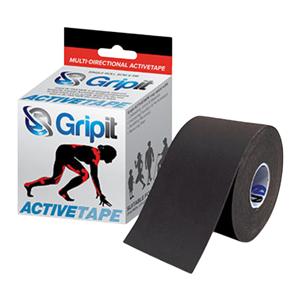 Gripit ACTIVETAPE V2 Support Tape Fabric 5.5ydx3" Black Ea