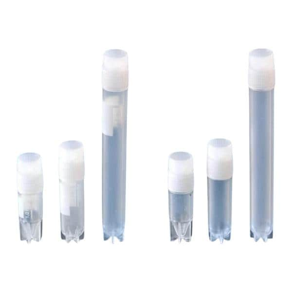 Cryogenic Tube Polyethylene 4.5mL Screw Cap 1200/Ca