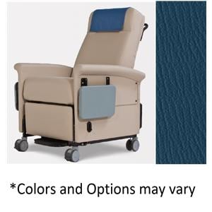 Ascent 65 Series Patient Recliner Powder-Coated Steel Frame 300lb Pwr ClnlBl Ea