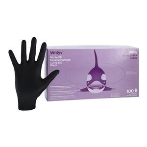 Orca Nitrile General Purpose Gloves XX Large Black, 10 BX/CA