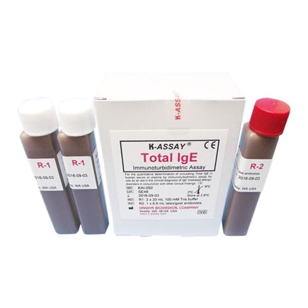 Kamiya K-Assay tIgE: Total Immunoglobulin E Liquid Reagent each Ea