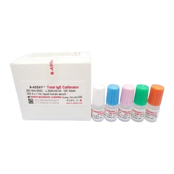 Kamiya K-Assay tIgE: Total Immunoglobulin E Calibrator Ea