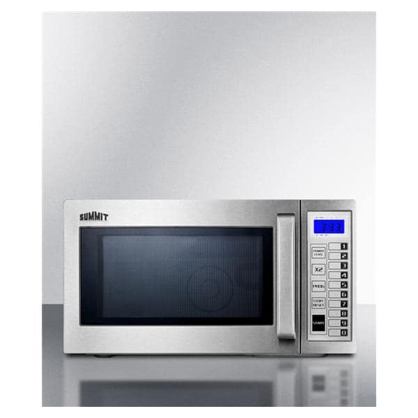 Summit Commercial Microwave 14.75x20.25x12.25" 1000Watt 0.9 Cu ft Ea