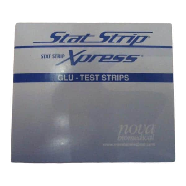 StatStrip Glucose Test Strips CLIA Waived For SCL Health CV Research 100/Bx