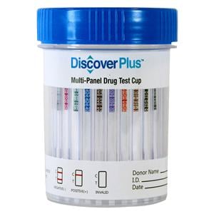 Discover Plus Drug Screen Test Cup CLIA Waived 25/Ca