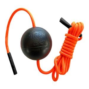 Tiger Ball Rope Massager Orange/Black Silicone