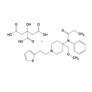 Sufentanil Citrate Reference Solution Methanol 100ug/mL f/ LC/MS & GC/MS Amp Ea