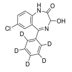 Oxazepam-D5 Reference Solution Methanol 100ug/mL For GC/MS & LC/MS Ampule Ea