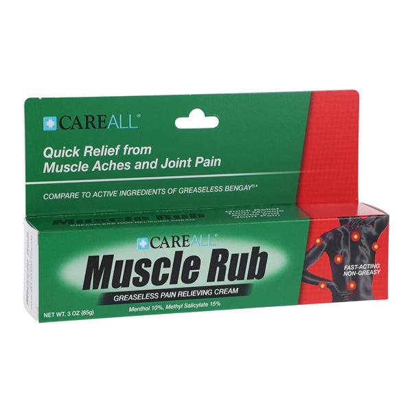 Muscle Rub Analgesic Cream 3oz/Tb