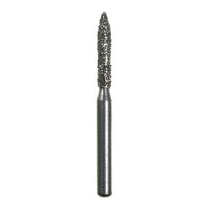 Spring Diamond Bur Single Use Friction Grip 265.8C Coarse 10/Pk